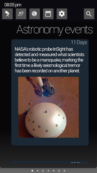 SkyORB ۲۰۲۱ Astronomy, Space - عکس برنامه موبایلی اندروید