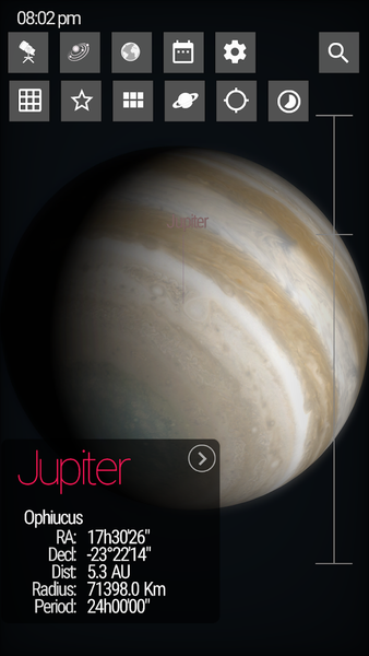 SkyORB ۲۰۲۱ Astronomy, Space - عکس برنامه موبایلی اندروید