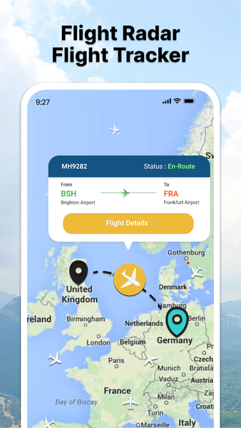 FlightRadar - Flight Tracker - عکس برنامه موبایلی اندروید