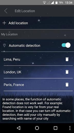 weather forecast - عکس برنامه موبایلی اندروید