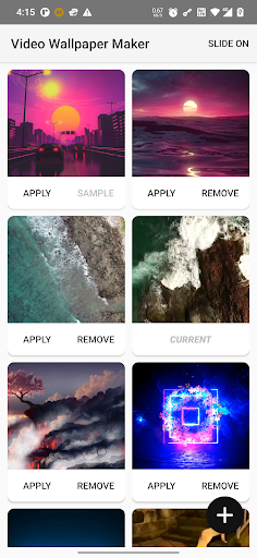 SwipeSync Video Wallpaper - Image screenshot of android app