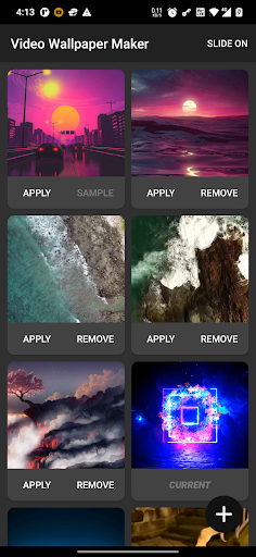 SwipeSync Video Wallpaper - Image screenshot of android app