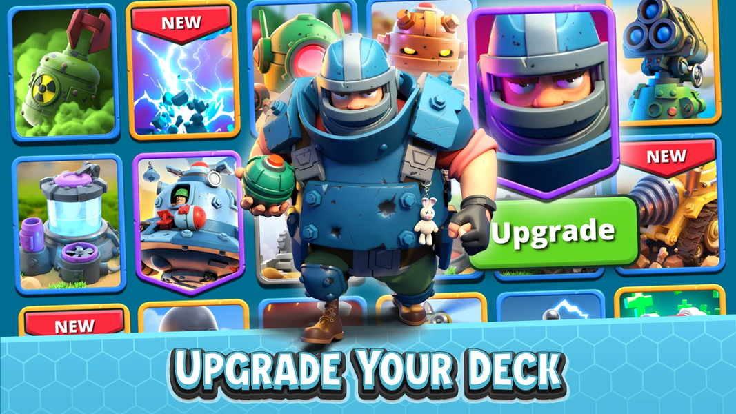 Rebel Bots: Epic War PvP RTS - Gameplay image of android game