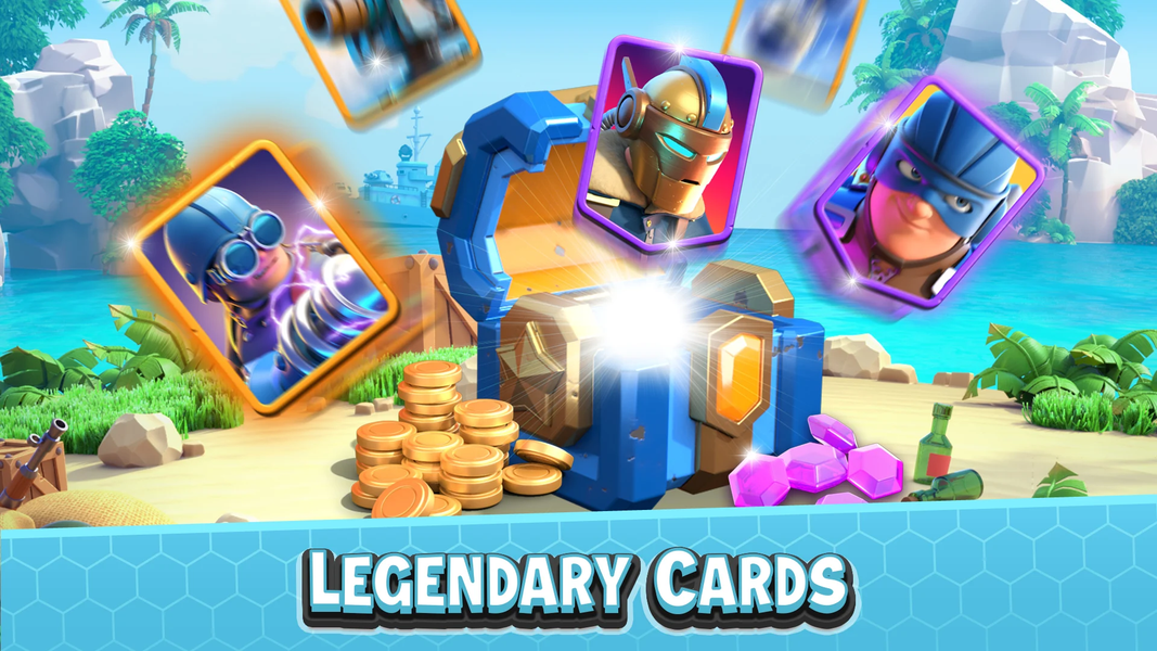 Rebel Bots: Epic War PvP RTS - Gameplay image of android game