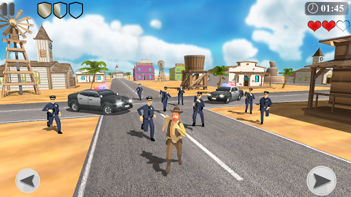 Mad Cops Chase : New Police Chase Games 2020 - Image screenshot of android app