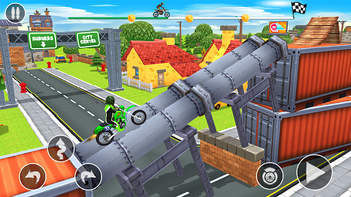 GT Bike Stunt Master ۳D - عکس بازی موبایلی اندروید