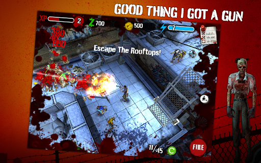 Zombie HQ - Gameplay image of android game