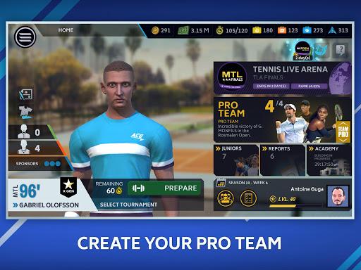Tennis Manager Mobile - عکس بازی موبایلی اندروید