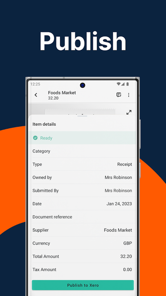 Receipt Tracker App - Dext - Image screenshot of android app