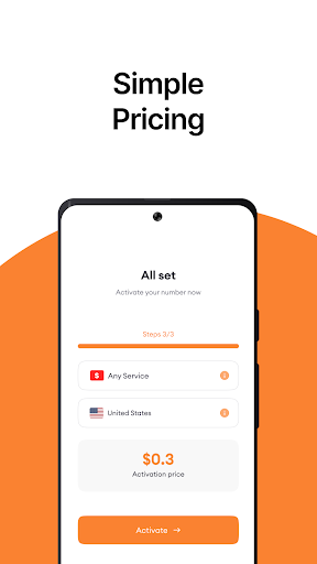Temp Number - Receive SMS - عکس برنامه موبایلی اندروید