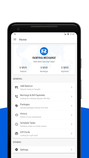 Faseyha Recharge - عکس برنامه موبایلی اندروید