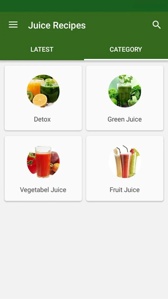 Juice Recipes - عکس برنامه موبایلی اندروید