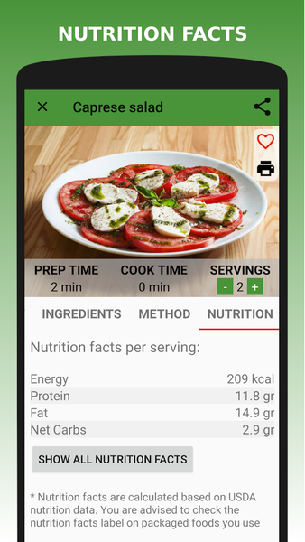 Keto Diet App: Keto Recipes - Image screenshot of android app