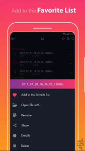 ضبط صوت - ضبط مکالمه - Image screenshot of android app