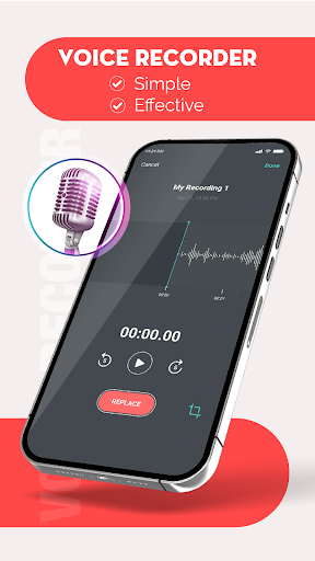 Voice Recorder, Audio Recorder - Image screenshot of android app
