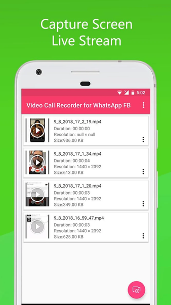Video Call - Screen Recorder - Image screenshot of android app