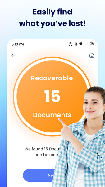 Data Recovery - Recover Files - عکس برنامه موبایلی اندروید
