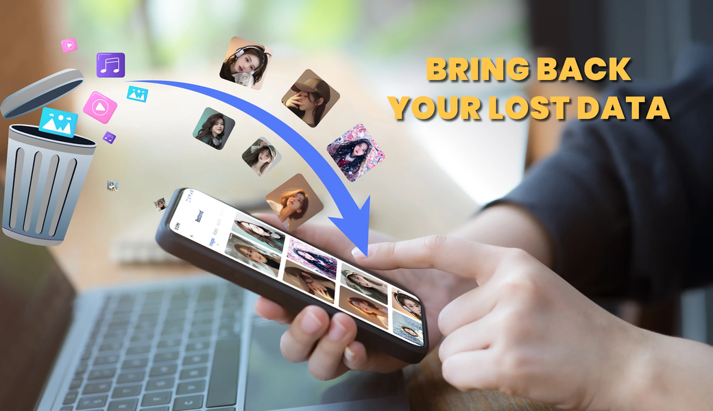 Data Recovery - Recover Files - عکس برنامه موبایلی اندروید