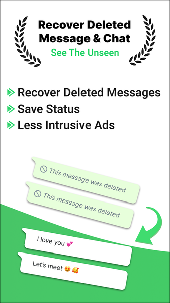 Recover Deleted Message & Chat - عکس برنامه موبایلی اندروید