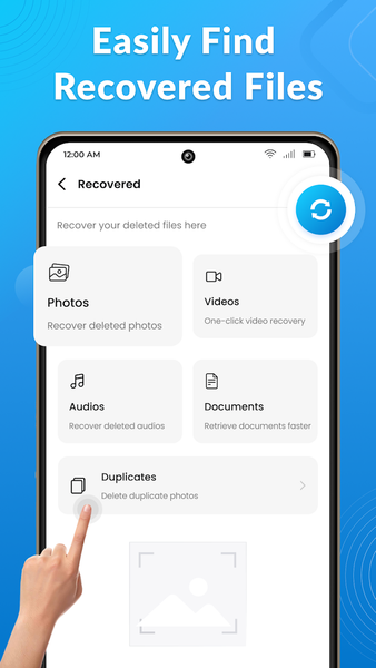 File Recovery - Photo Recovery - عکس برنامه موبایلی اندروید
