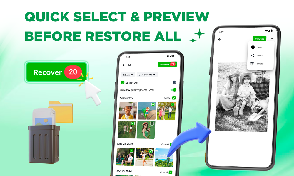 Photo Recovery, File Recovery - Image screenshot of android app