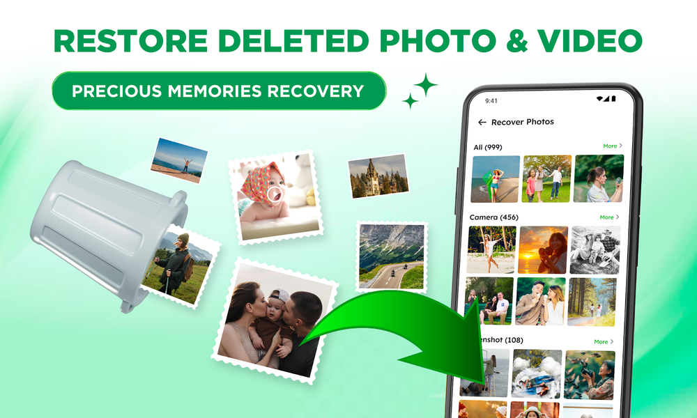 Photo Recovery, File Recovery - عکس برنامه موبایلی اندروید