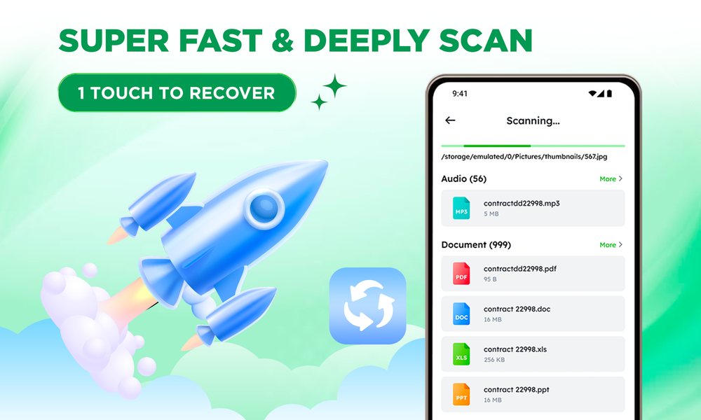Photo Recovery, File Recovery - Image screenshot of android app