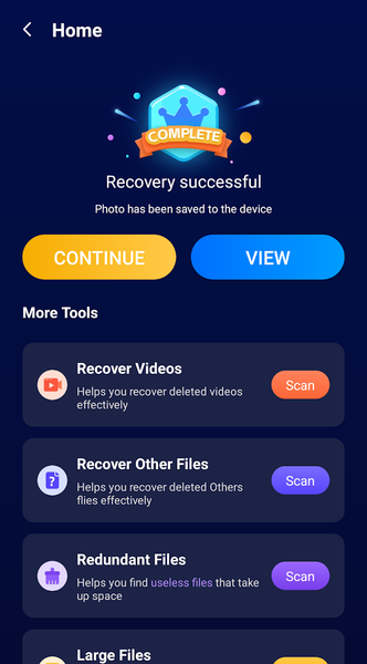 File Recovery - Restore Photo - Image screenshot of android app