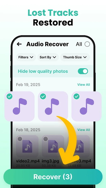 Photo and File Recovery App - Image screenshot of android app