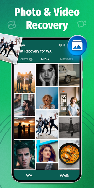 Recover WA deleted messages - عکس برنامه موبایلی اندروید