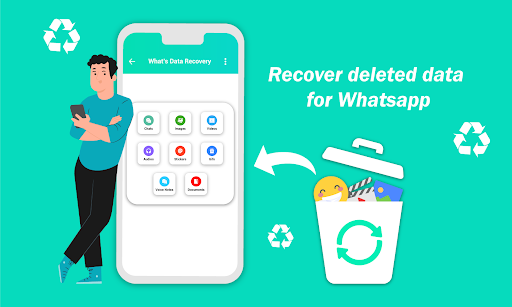 Data Recovery for WhatsApp - Image screenshot of android app