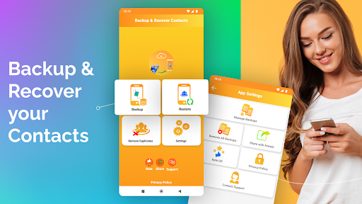 Recover Deleted Contacts - عکس برنامه موبایلی اندروید