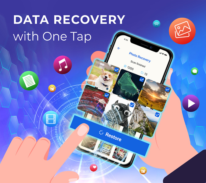 Files Recovery - Data Digger - عکس برنامه موبایلی اندروید