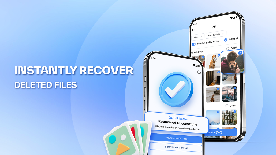 ReVive: Deleted Photo Recovery - عکس برنامه موبایلی اندروید
