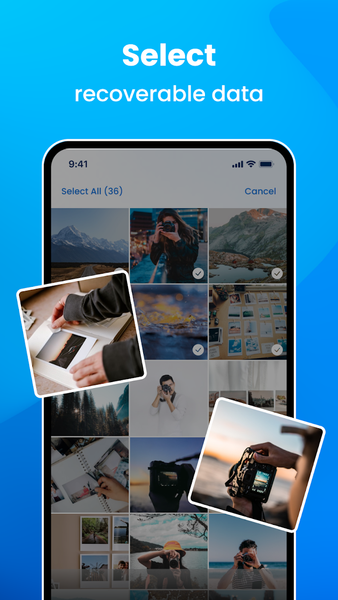 Recovery Photo & File Restore - Image screenshot of android app