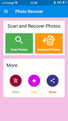 Recovery Deleted All Files, Photos And Videos - عکس برنامه موبایلی اندروید