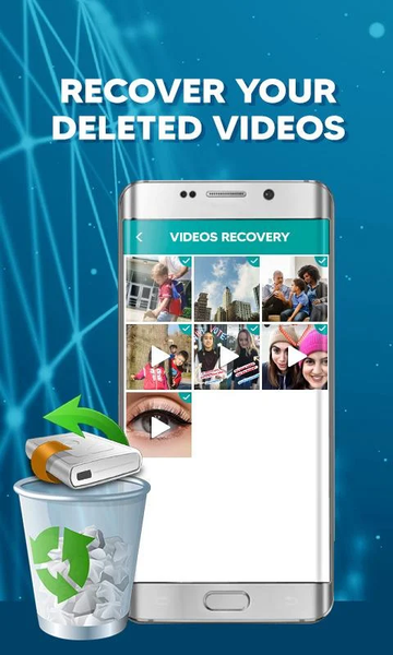 Recovery Deleted Photos - عکس برنامه موبایلی اندروید