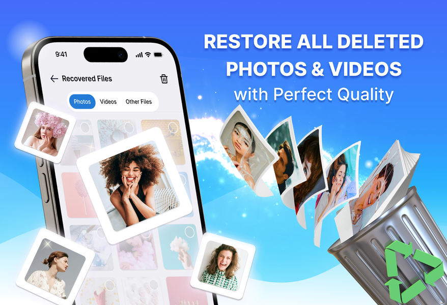 File Recovery - Photo Recovery - عکس برنامه موبایلی اندروید