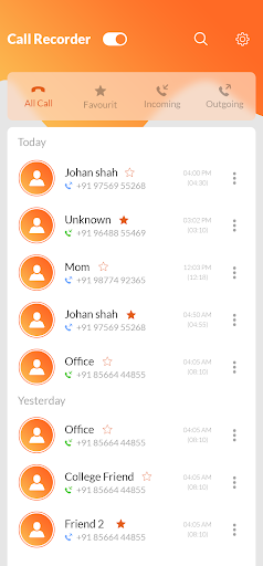 Call Recorder Pro Free - عکس برنامه موبایلی اندروید