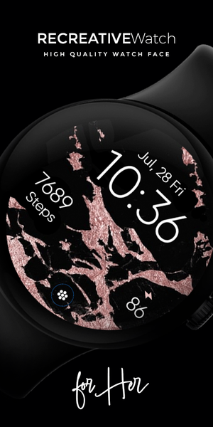 Bright Marble - Rose Gold - Image screenshot of android app