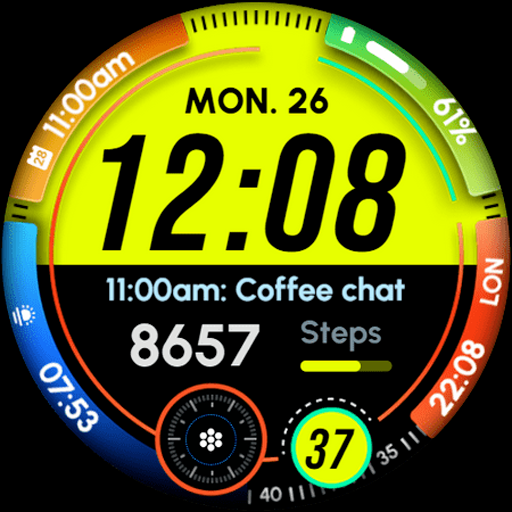Recreative Watch Faces - Image screenshot of android app