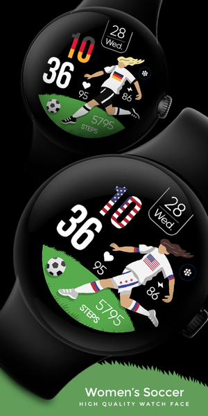 Women's Soccer - Sport Watch - Image screenshot of android app