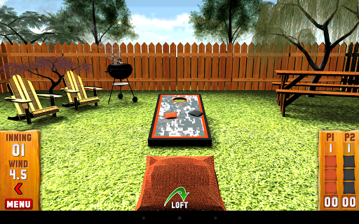 Cornhole Ultimate: 3D Bag Toss - Gameplay image of android game