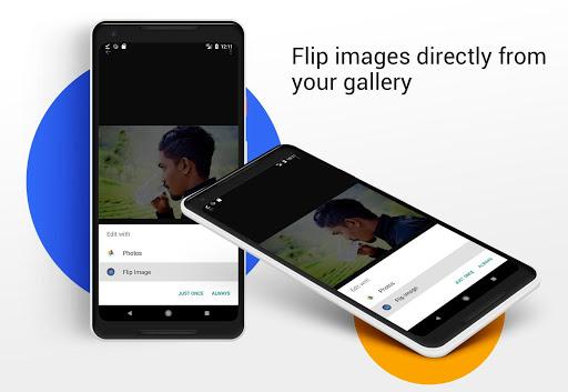 Flip Image - Mirror Image - عکس برنامه موبایلی اندروید