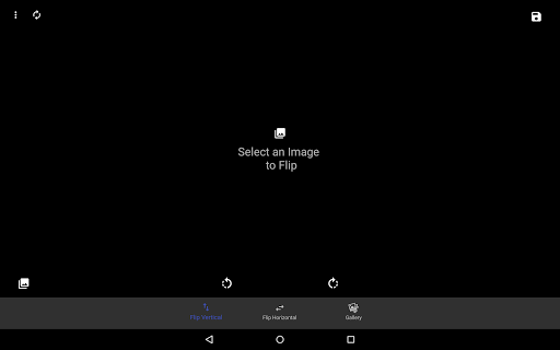 Flip Image - Mirror Image - عکس برنامه موبایلی اندروید