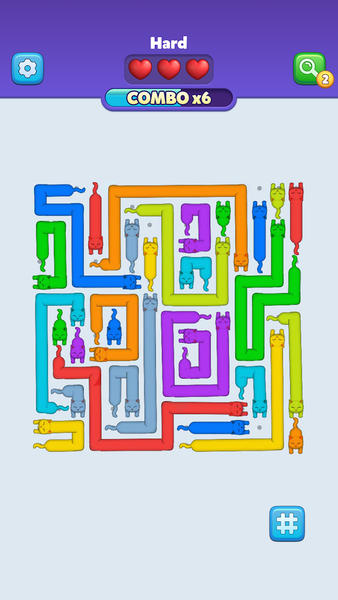 Arrowscapes – ASMR Puzzle - Gameplay image of android game