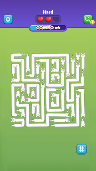 Arrowscapes – ASMR Puzzle - Gameplay image of android game