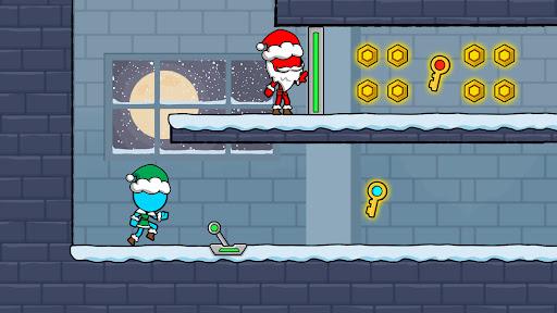 Red and Blue Stickman 2024 - Gameplay image of android game