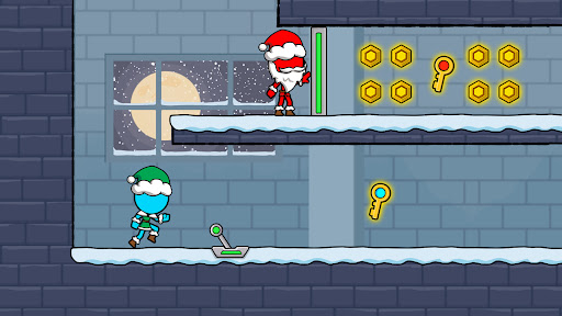 Red and Blue Stickman 2 Game for Android - Download