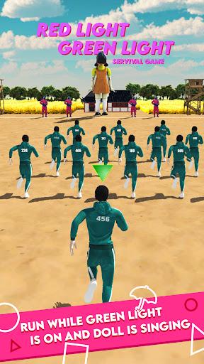 Red Light Green Light - ۴۵۶ Survival Challenge - عکس برنامه موبایلی اندروید
